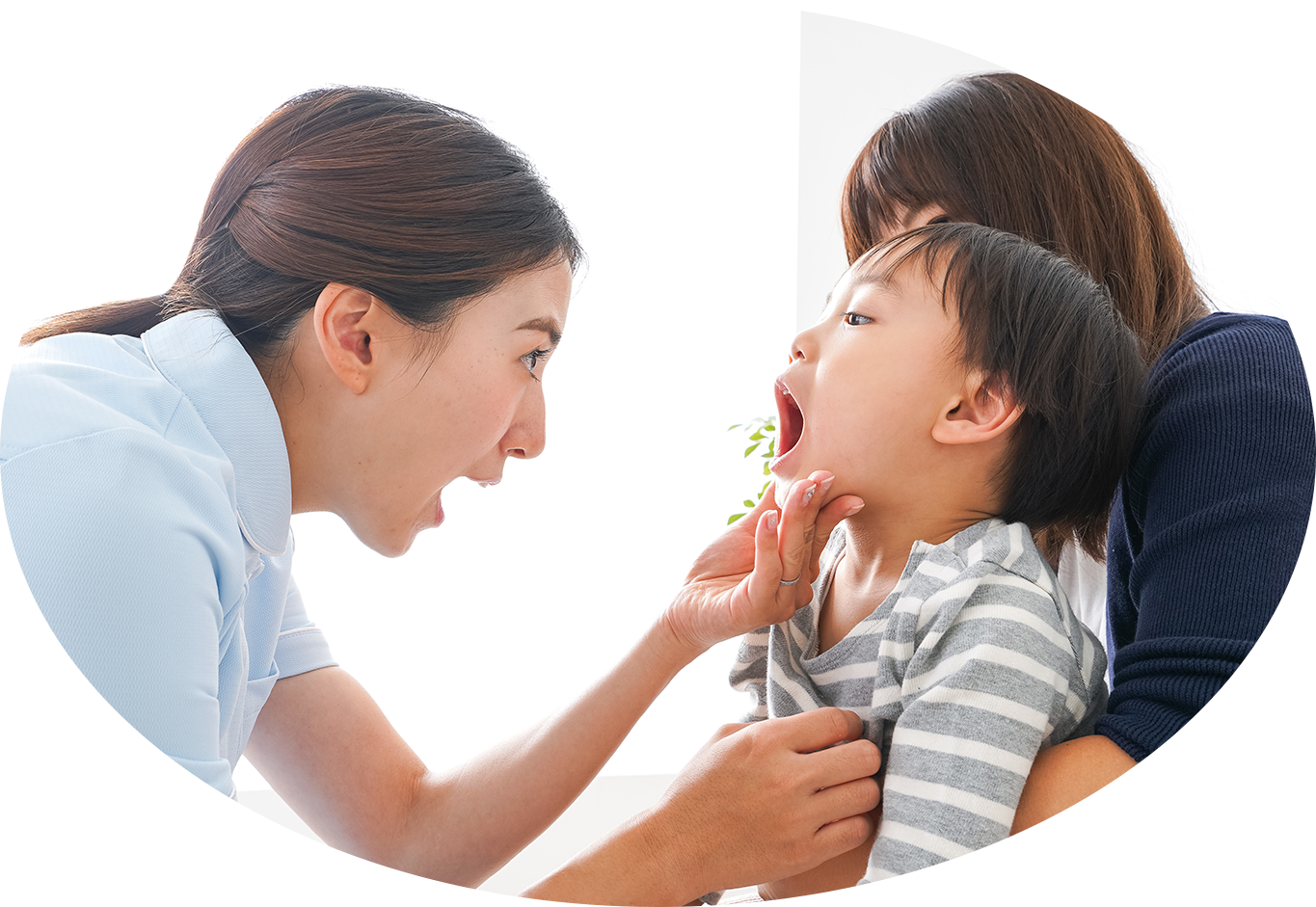 小さなお子様連れでも安心